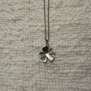 Let this four leaf clover necklace bring you luck!
